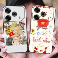 Tecno pova 6 5g / 6 neo / 6 pro 5g case printed with independent image of freedom, happiness, love