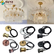 SUYO Ceiling Light Bulb Holder Incandescent Light Vintage Bedroom Pendant Light