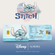 DISNEY x AURORA ITALIA (0.25g) 999.9 Stitch Limited Edition Gold Bar (0.25g) 999.9
