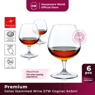 BORMIOLI ROCCO Stemmed Wine Glass STW Cognac Premium 645ml - 6pcs
