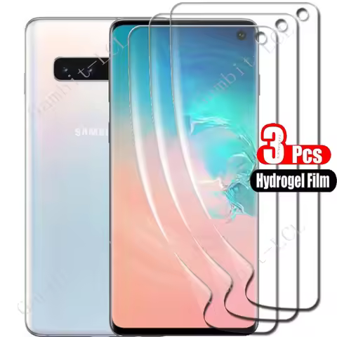 For Samsung Galaxy S10 4G 6.1 GalaxyS10 SM-G973F G973U G973W HD Soft Hydrogel Film Full Protective S