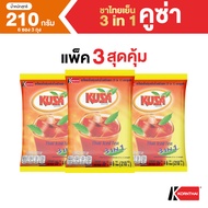 ชาไทยเย็น (แพ็ค 3) 3in1 ตราคูซ่า 35 กรัม * 6 ซอง