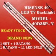 40D36P-N 40 INCH LED TV BACKLIGHT ( LAMP TV ) 40D36P N 40D36P