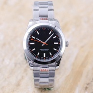 Men's automatic watch, automatic mechanical watch, 41mm, 904L steel strap, folding buckle