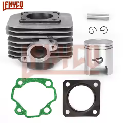 Cylinder Piston Gasket Top End Kit 52.5mm for Suzuki AH 100 V 100 AG 100 GS100 Address Motorcycle En