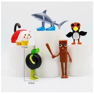 TungTung Sahur Anomali Figure Set 5 Pcs / Anomali Tung Tung Selur Toys Children's Toys
