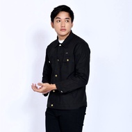 HITAM New_bosse Hector Jacket Black -E Jacket Hector Black