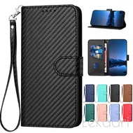 Carbon Fibre Leather Case For OPPO A16E A16K A16 A16S A15 A15S A12 A11S A11 A9 A8 A7 A5S A5 2020 K13