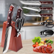 1-6pcs Kitchen Knife Set Boning Knife Butcher Knife Stainless Steel