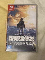 Nintendo Switch 薩爾達傳說 曠野之息 中文版