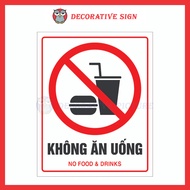 No Food & Drinks - No Food & Drinks