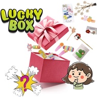 Lucky Box Hair accessories / Lucky test Mystery Gift Box 01 Hair accessory giftPiece