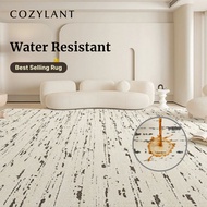Cozylant Ocean Rug / Water Resistant Rug / Waterproof Carpet / Living Room / Customizable Rug