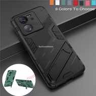 Casing For Xiaomi 13T pro 13 T 13tpro 13pro 13lite 13Ultra Xiaomi13t pro Xiaomi13tpro 2023 Fashion Armor Shockproof Phone Case Bracket Stand Holder Protection Hard Back Cover