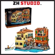 Italian Coastal Town Assembly Toy | Italian Riviera 21359
