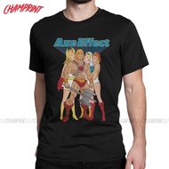 He-Man Tee Shirt Masters Of The Universe Axe Effect T-Shirt for Men Vintage Cotton Short Sleeve T Sh