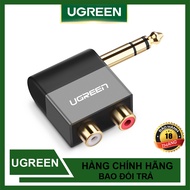 Đầu chuyển AV 6.35mm sang 2RCA Ugreen 40846 Chính Hãng