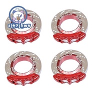 4Pcs Metal Brake Caliper Brake Disc for 1/28 RC Drift Touring Car  K969 K989 MINI-Q MINI-Z MINI-D Up