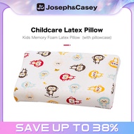 【Joseph&amp;Casey】Cartoon Children /Baby Latex Pillow/Kids Pillow (with pillowcase) comfortable and take care child
