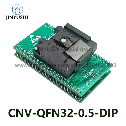 Opentop QFN32/DIP QFN-32(40)BT-0.5-02 Burn-in Sockets Test Sockets IC Programming Block ENPLAS Socke
