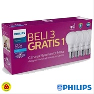 PHILIPS MYCARE 12W LED BULB PACKAGE 12 WATT LED BULB CONTENTS 4 WHITE