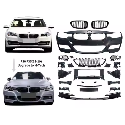 Full Set M-Tech Car Facelift Rear Front Bumper Bodykit Body Kit for BMW 3 Series F30 F35 2013-2019 U