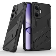 CASE poco F7 / F7 PRO / ULTRA SOFT CASE BIBERCAS STANDING SHOCKPROOF - Elandefoi