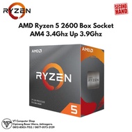 Amd Ryzen 5 2600 Box Socket AM4 3.4Ghz Up 3.9Ghz