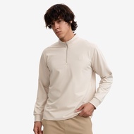 ELGINI E16375 Sweater Kapas Zip Separuh S-XXL | Half-Zip Cotton Sweatshirt