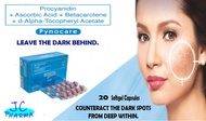 Authentic PynoCare 40 Actisome Whitening Anti Melasma 20 Soft Gel Capsules