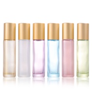 High Quality 10ml Thickened Pearlescent Color Glass Roll-On Bottle Essential Oil Roll-On Bottle Perf