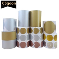 C5GOON 300PcsRoll Waterproof Self-Adhesive Scratch Off Stickers Scratch-Off Coating Hidden Info For 