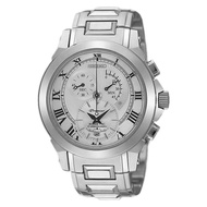 [ Best Quality] Jam Tangan Pria Seiko Premier Snl039P1 Kinetic Silver