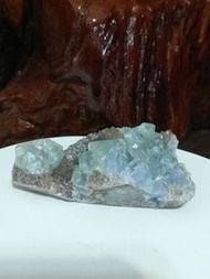 天然湖南香花嶺“高品質”「藍綠螢石水晶簇」/重量尺寸請看圖片