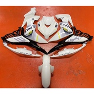 COVERSET EXCITER 155 Y16 WHITE BLACK