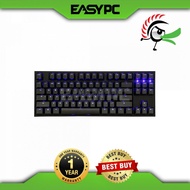 Ducky One 2 DKON1887S-CUSPDAZB1 MX Blue TKL Mechanical Keyboard Black/White 4JTP