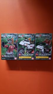 全新末開盒 Bandai 掌動驅 Shodo X 15 Kamen Rider 幪面超人 強化天空騎士 + Masked Rider Sky Turbo A + B 裝動 雙動 層動 盒玩 (共3盒)