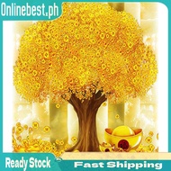 【ON-BEST】5D Money Tree Abstract Diamond Painting Full Round Drill DIY Rhinestone Picture