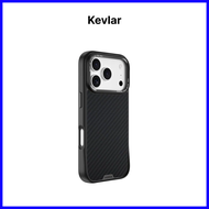 Apple iPhone 17 Pro Max / iPhone 17 Pro Hoda Diverse MagSafe Military Standard Kevlar Walnut Case Bu