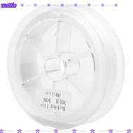 WATTLE 2PCS Fly Line Backing, 30LB Polyester Fly Fishing Line, Durable 50m 8-strand Fly Line Cup Fil