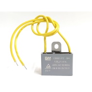 CBB61 (P2) *BM* 1.5UF 400VAC 2.0UF450VAC KIPAS KAPASITOR (for Kdk Toshiba Table Fan, Stand Fan, Wall