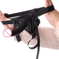 zhongdai Wearable Strapon  Strap on Dildos Pants Realistic Dildo Panties Harness Belt Strap Anal Plug Sex Toys for Woman  Gay