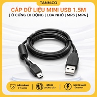 Mini Usb Data Cable 1.5m With Anti-Interference Camera Compatible | Small Speaker | MP3 | MP4 |...