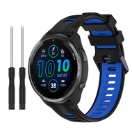 Replacement Band for Garmin Forerunner 965 Watch, Soft Silicone Strap for Garmin Forerunner 965 Runn