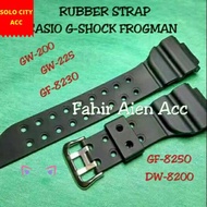 STRAP CASIO G-SHOCK FROGMAN GW-200 GW-225 GW200 GW225 RUBBER WATCH STRAP GSHOCK GW 200 GW 225