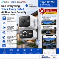 TP-Link Tapo C645D KIT 2K 3MP Dual Lens Solar Cam – 2.4/5GHz WiFi 10000mAh Battery – 360° Pan/Tilt A