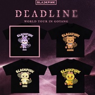 Blackpink Bundle Membership Cute Deadline World Tour T-Shirt S-5XL S-5XL
