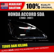 HONDA ACCORD SDA 03 04 05 06 07 HEADLIGHT COVER/HEADLAMP COVER/HEADLIGHT LENS