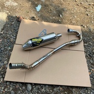 Full Worm Racing Exhaust Rocket 4 PNP DTM200 DTM150 Crf150L KLX150BF DMX R 150 D-Tracker new old