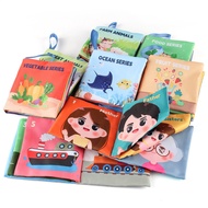0-3Year-Old Baby4Page8Cloth books for baby cognitive development, tear-resistant baby cloth books fo